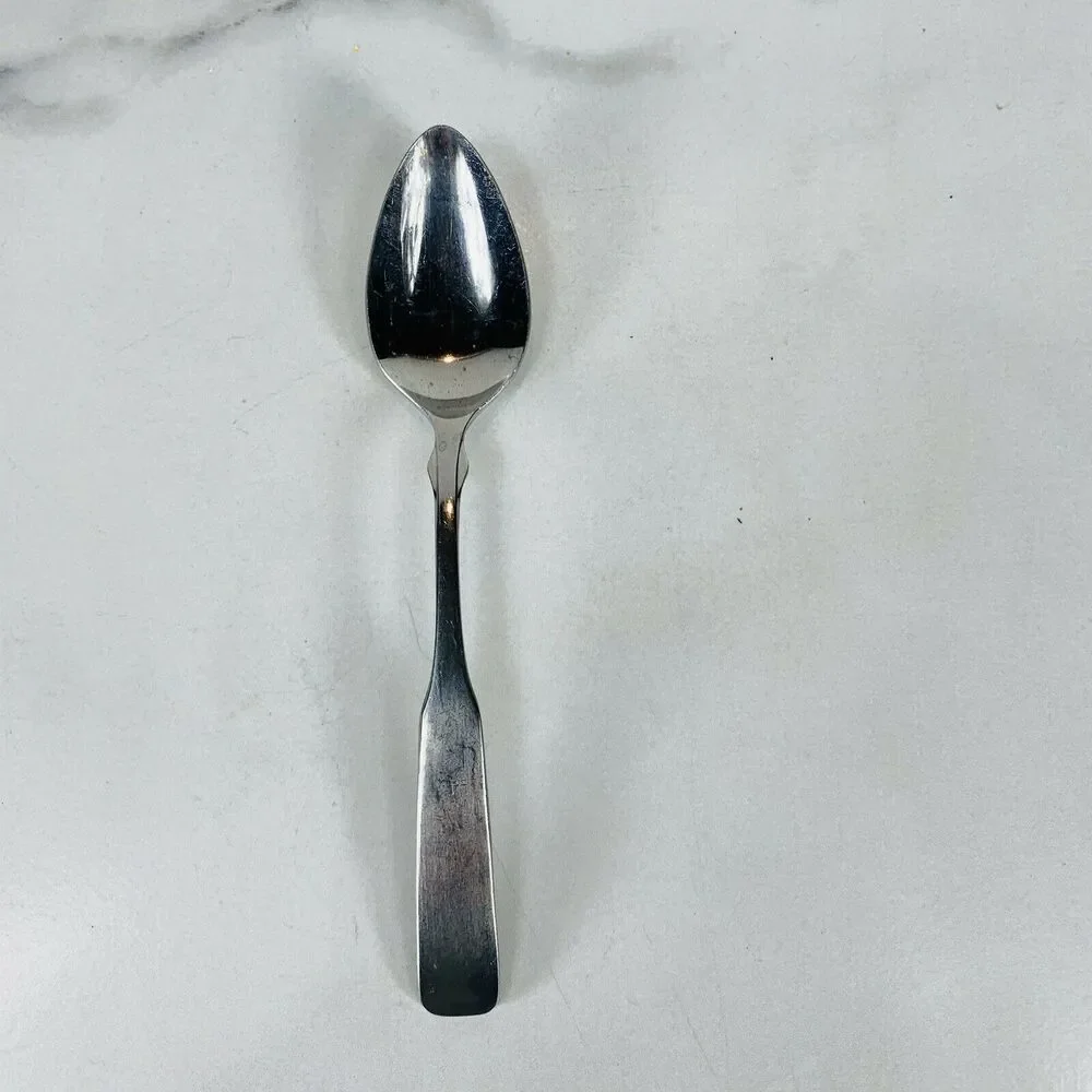 STANLEY ROBERTS / ROGERS STAINLESS OLDE BOSTON Teaspoon
